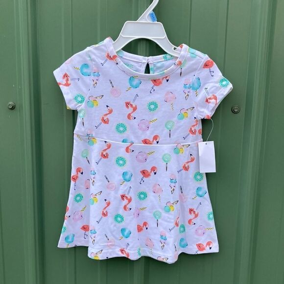 BABY Girls Cotton Shirts Pants & Dresses Bundle 6-Piece Bundle Size 18M - Picture 8 of 13